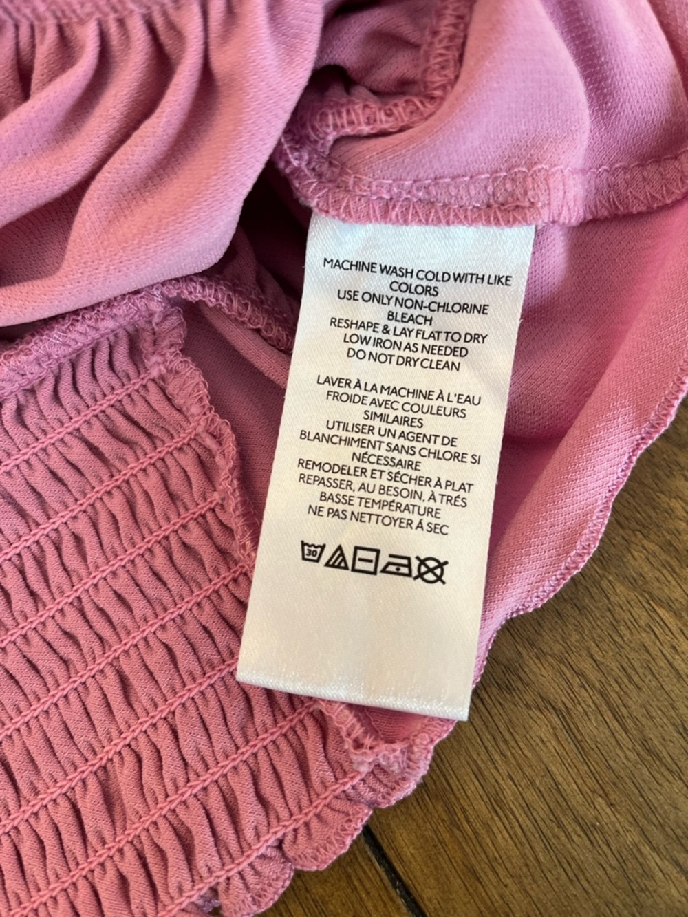 UO Lilac Ruched Tie-Front Crop Top size Large - Picture 3 of 4